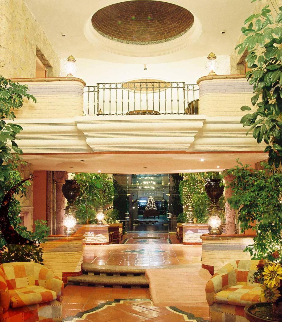 Gran Hotel Hacienda De La Noria Aguascalientes Luaran gambar The lobby of the hotel