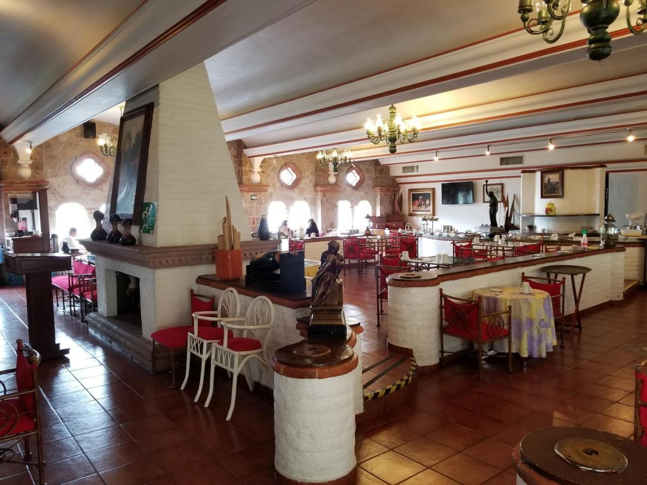 Gran Hotel Hacienda De La Noria Aguascalientes Luaran gambar Interior of the restaurant