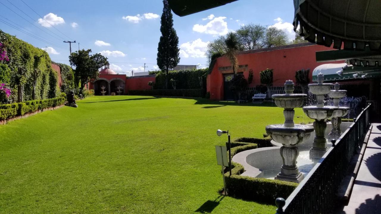 Gran Hotel Hacienda De La Noria Aguascalientes Luaran gambar The garden of the museum